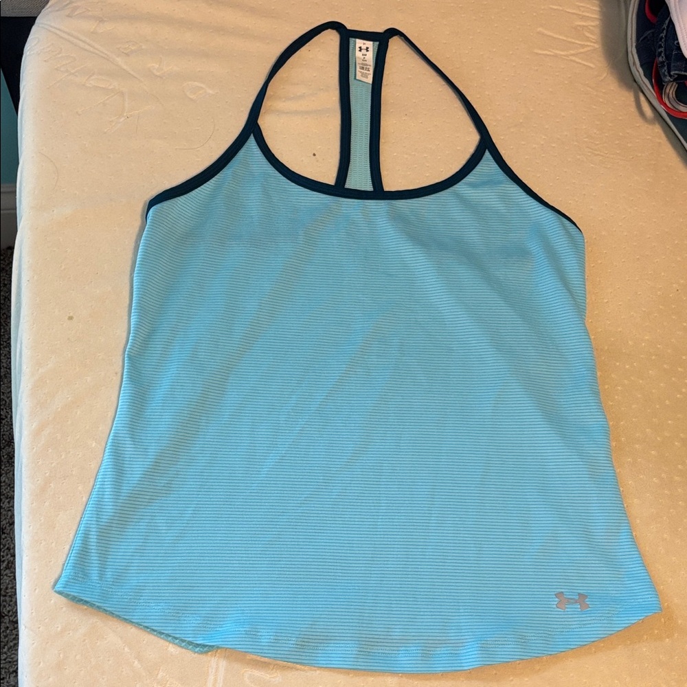 Under Armour Women's Light Blue Racerback Tank